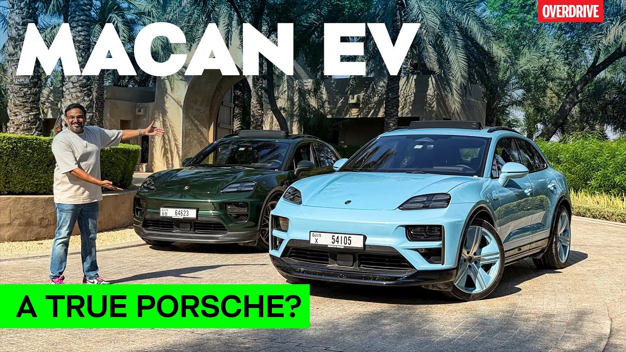 Porsche Macan EV Review: Performance, Features, & Driving Experience #OVERDRIVE