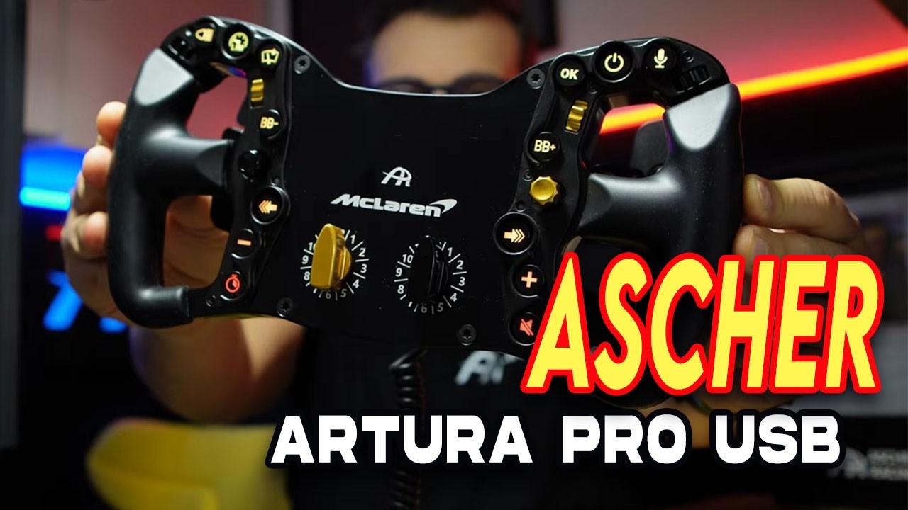 Ascher McLaren Artura Pro USB Telemetry on!