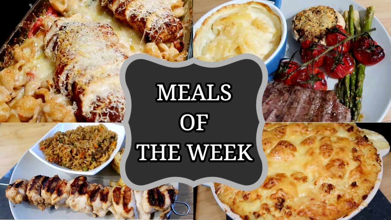 WEEK OF DINNER IDEAS ~ INCLUDING CRISPY PARMESAN CHICKEN PASTA!  #71