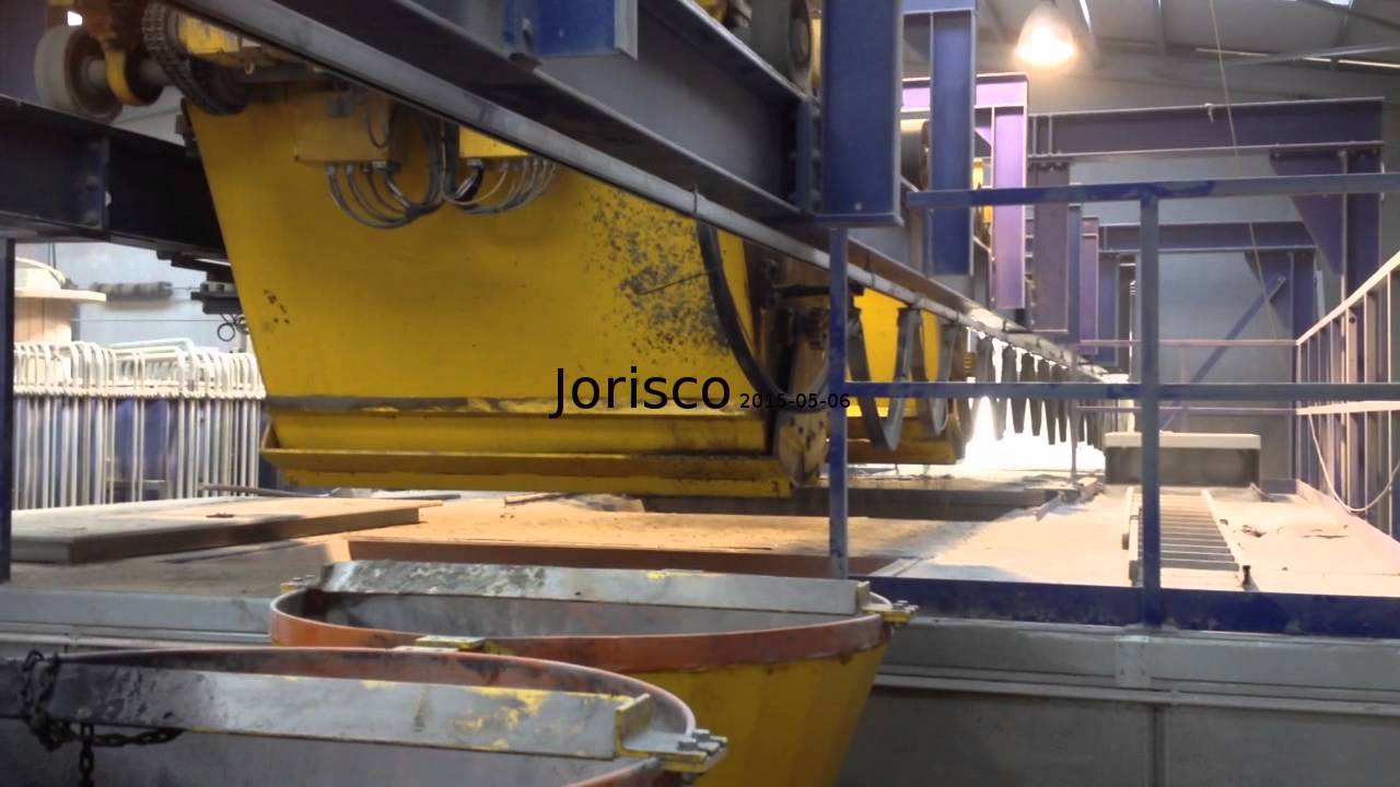Betonklinker productie unit