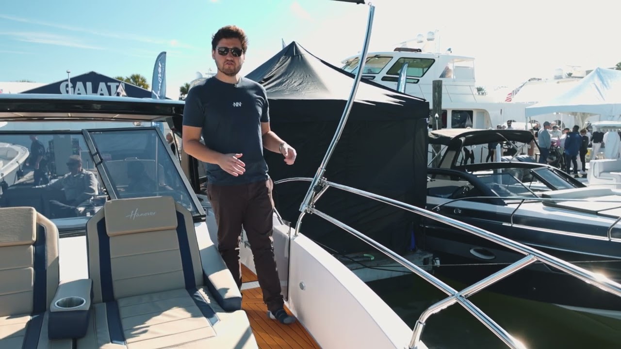 2024 Hanover 387 Yacht w/ Outboards Walkthrough Review