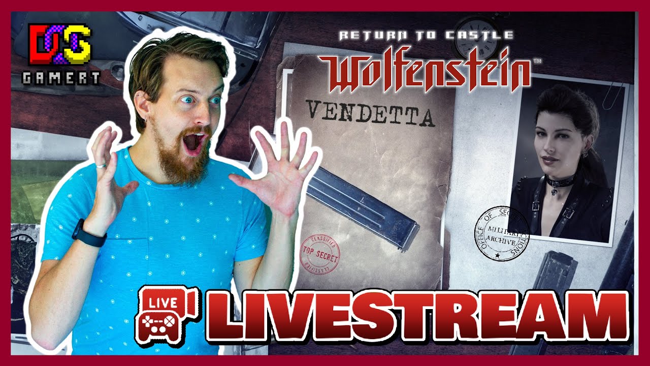🔴 Live: Return to Castle Wolfenstein 💥 Mod: 