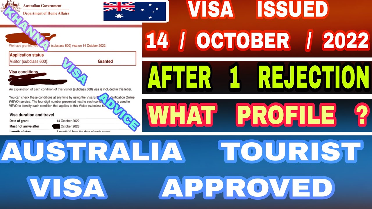 australia tourist visa from india | Australia Tourist Visa Granted 2022 | Australia Visa For Indian