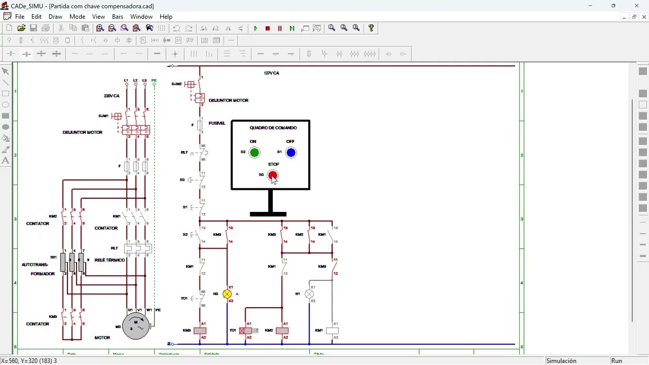 ⚡🔧 Motor Starting with a Compensator Switch: More Control and Less Impact on the Electrical Network