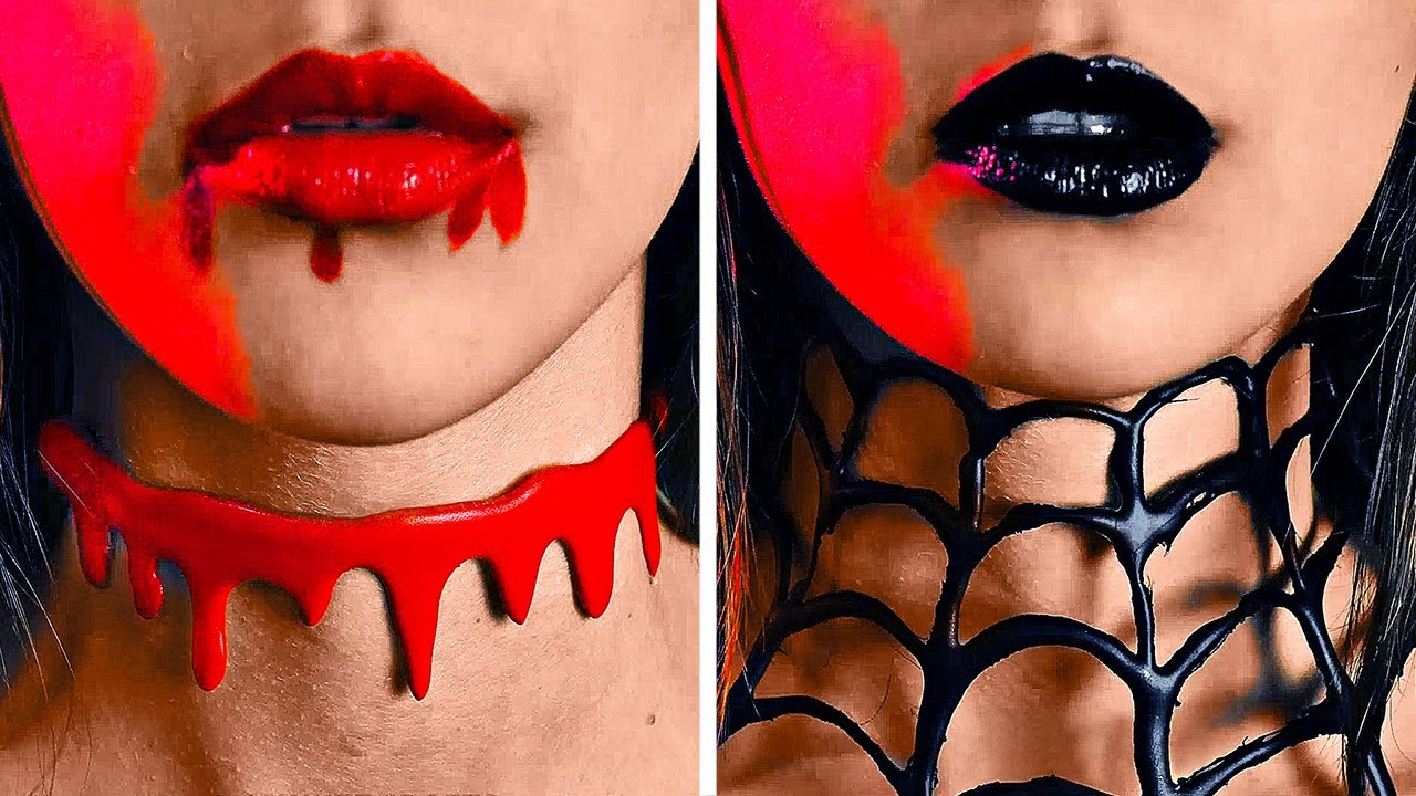 Awesome HALLOWEEN Ideas You Can DIY In No Time || Halloween Makeup and Costume Ideas