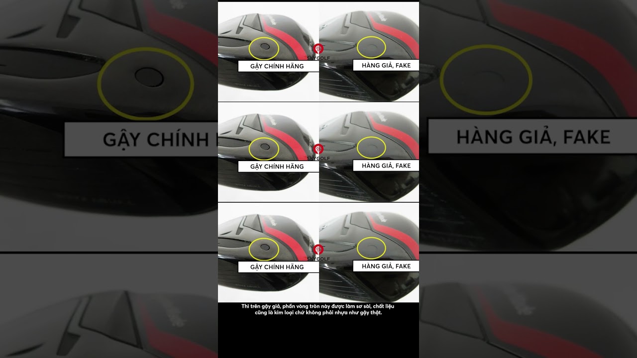 Nhận Biết Taylormade Stealth Giả