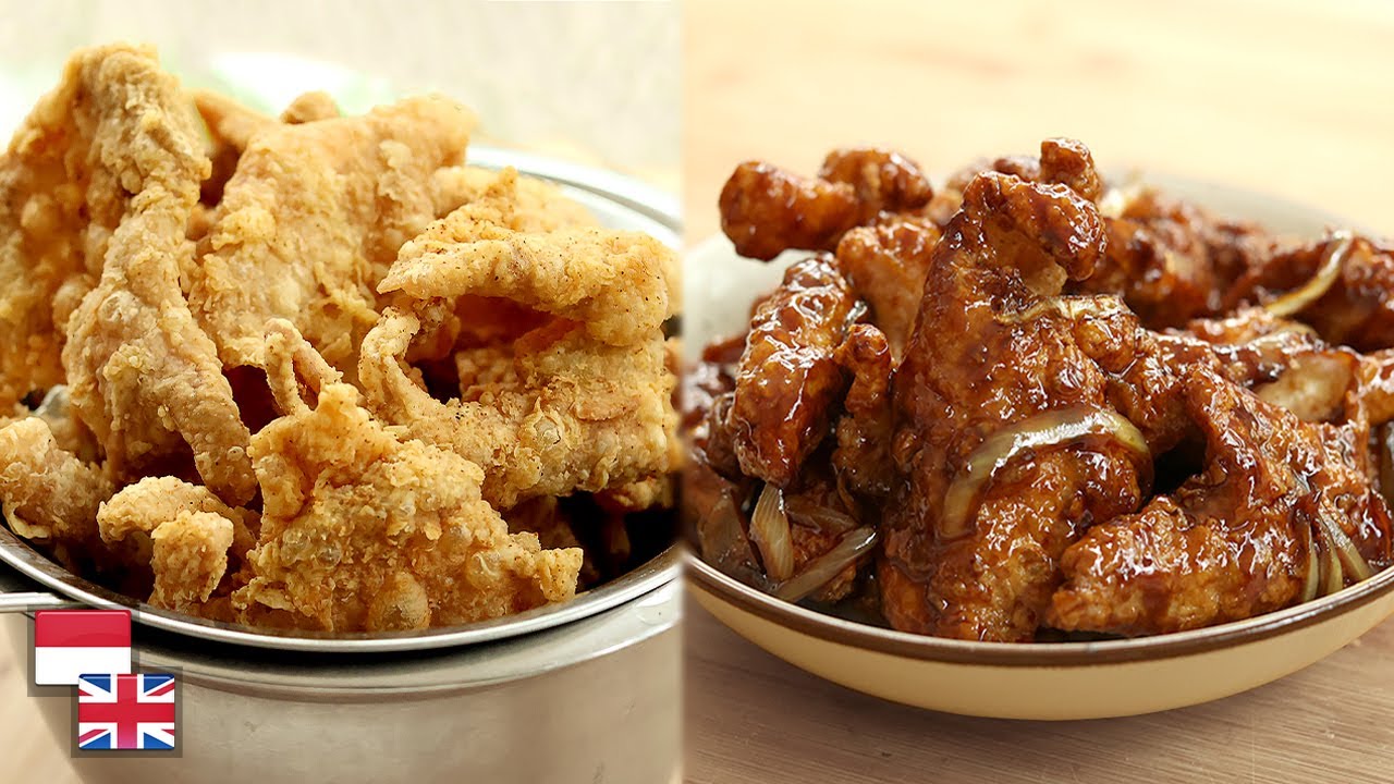 REBUS Dulu, 100% Krispi TAHAN Lama! Resep KULIT AYAM KRISPI Saus Mentega [100% Sukses]