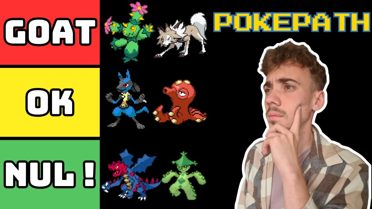 TIER LIST POKEMON SUR POKEPATH NOUVELLE MAJ !
