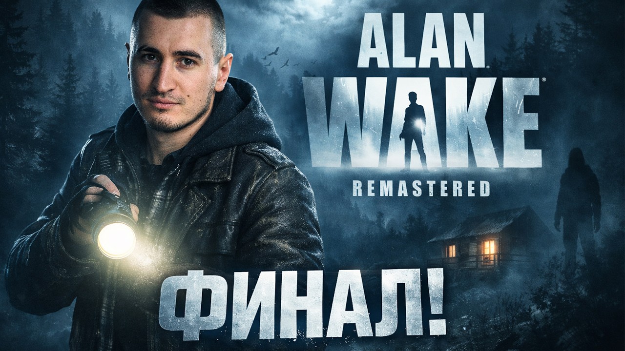 ФИНАЛ! Alan Wake (Remastered) - Впервые Играю В ЭТОТ ШЕДЕРВ! (feat. Rozsada)