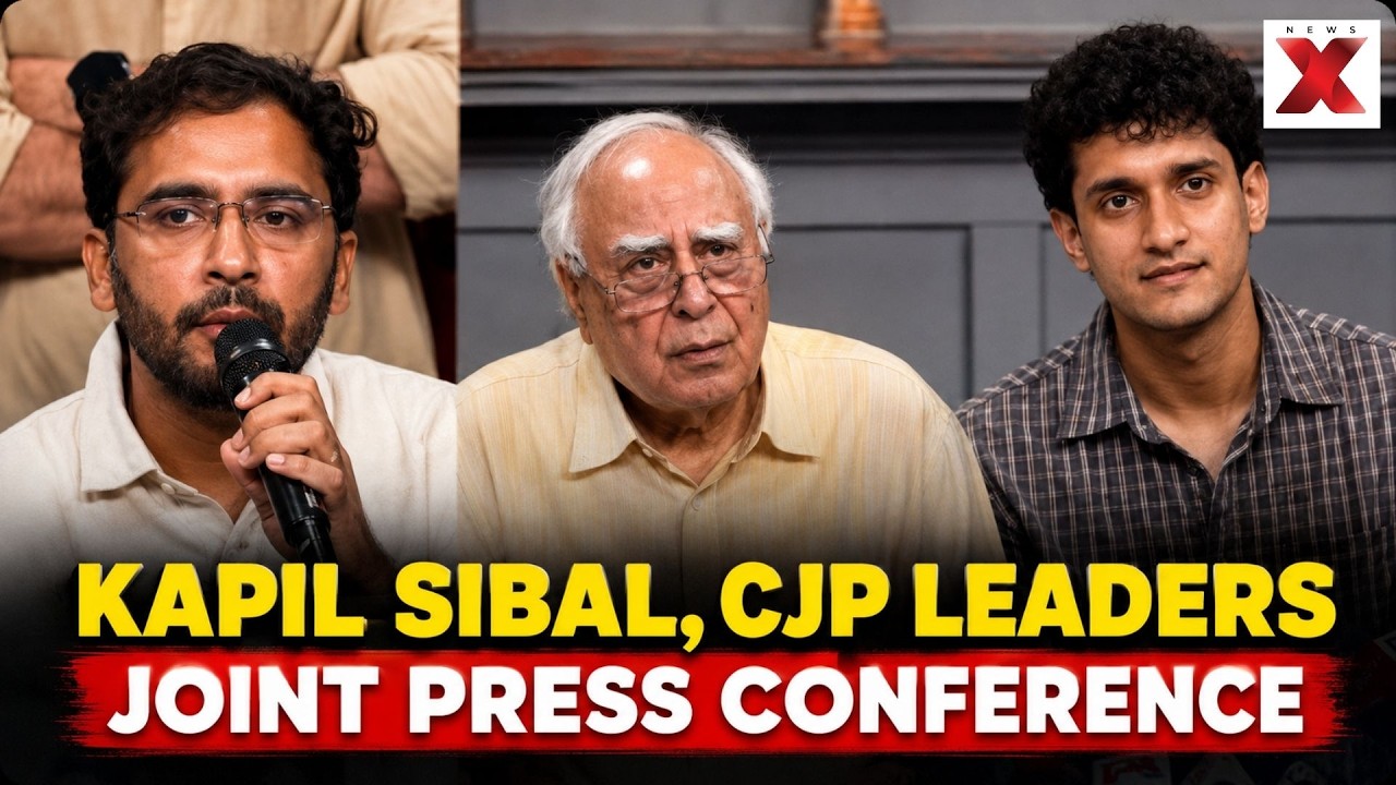 'Will Donate Rs 1 Crore': Kapil Sibal At CJP Press Meet On Anti-Paper Leak Bill | NewsX