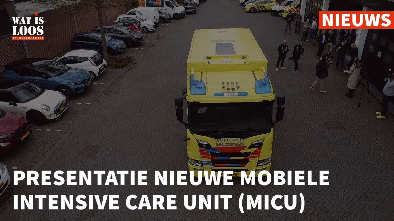 PRESENTATIE NIEUWE MOBIELE INTENSIVE CARE UNIT (MICU)