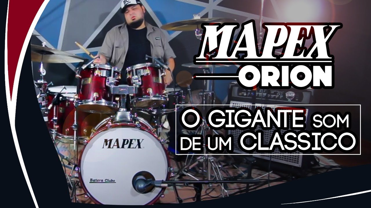 Panela Velha faz Bateria Boa! MAPEX ORION 2000 Espetacular!