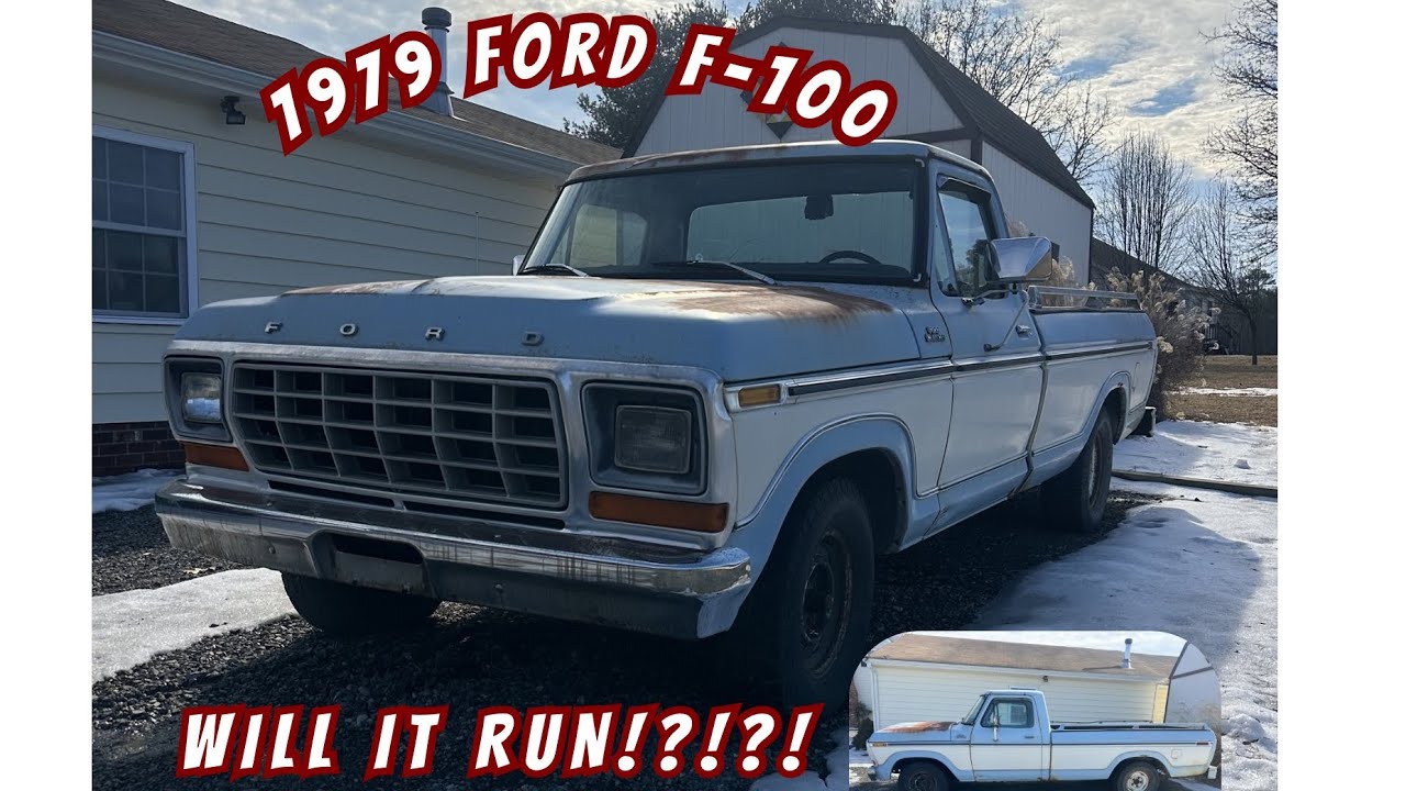 1979 Ford F-100 Sitting For Years. Will it RUN!?