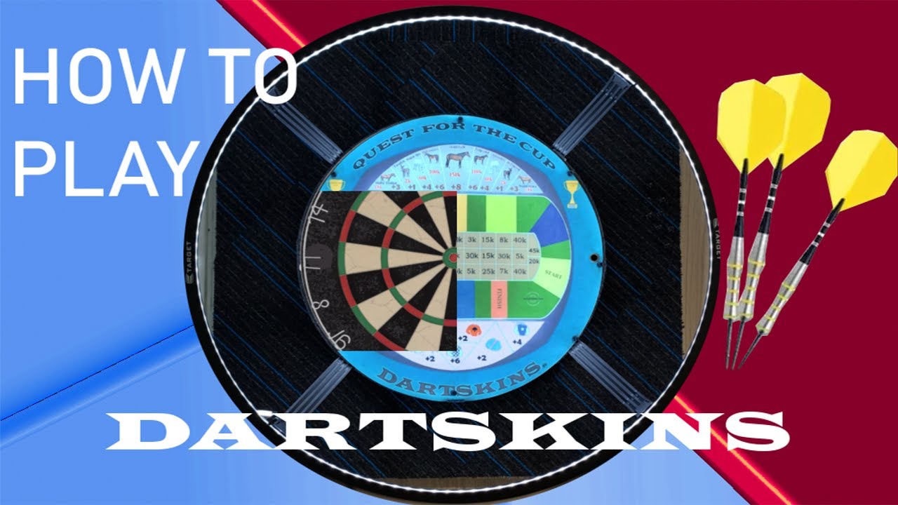 How to play - Quest for the Cup Dartskins Games with darts [NEW release]