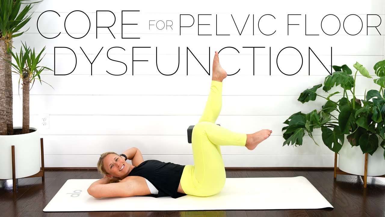 CORE WORKOUT for PELVIC FLOOR DYSFUNCION | Prolapse & Diastasis Recti Safe