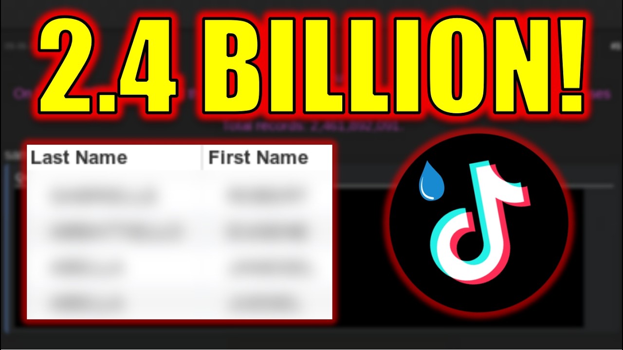 TikTok Data Leak is INSANE