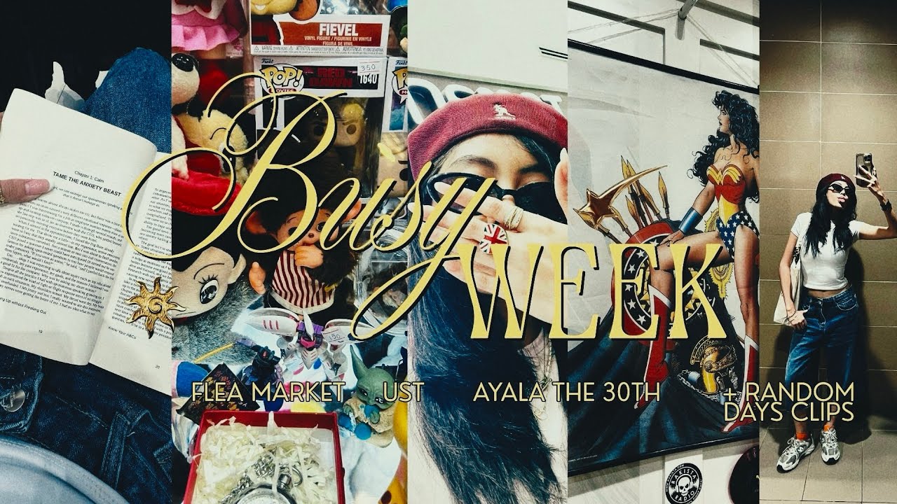 alexis’ diary: busy week— ust, solo dates @ ayala, friends, more ⭑.ᐟ  