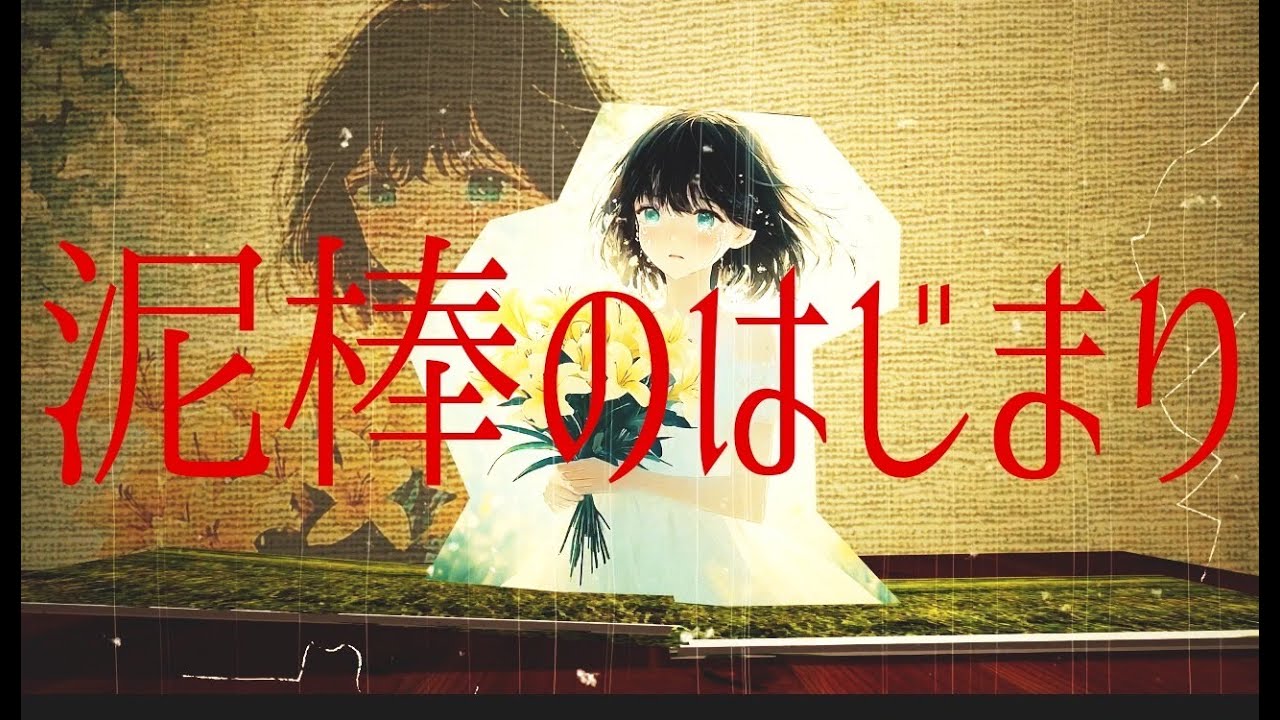 泥棒のはじまり／おだともあき（Official Music Video）【アニメーション】