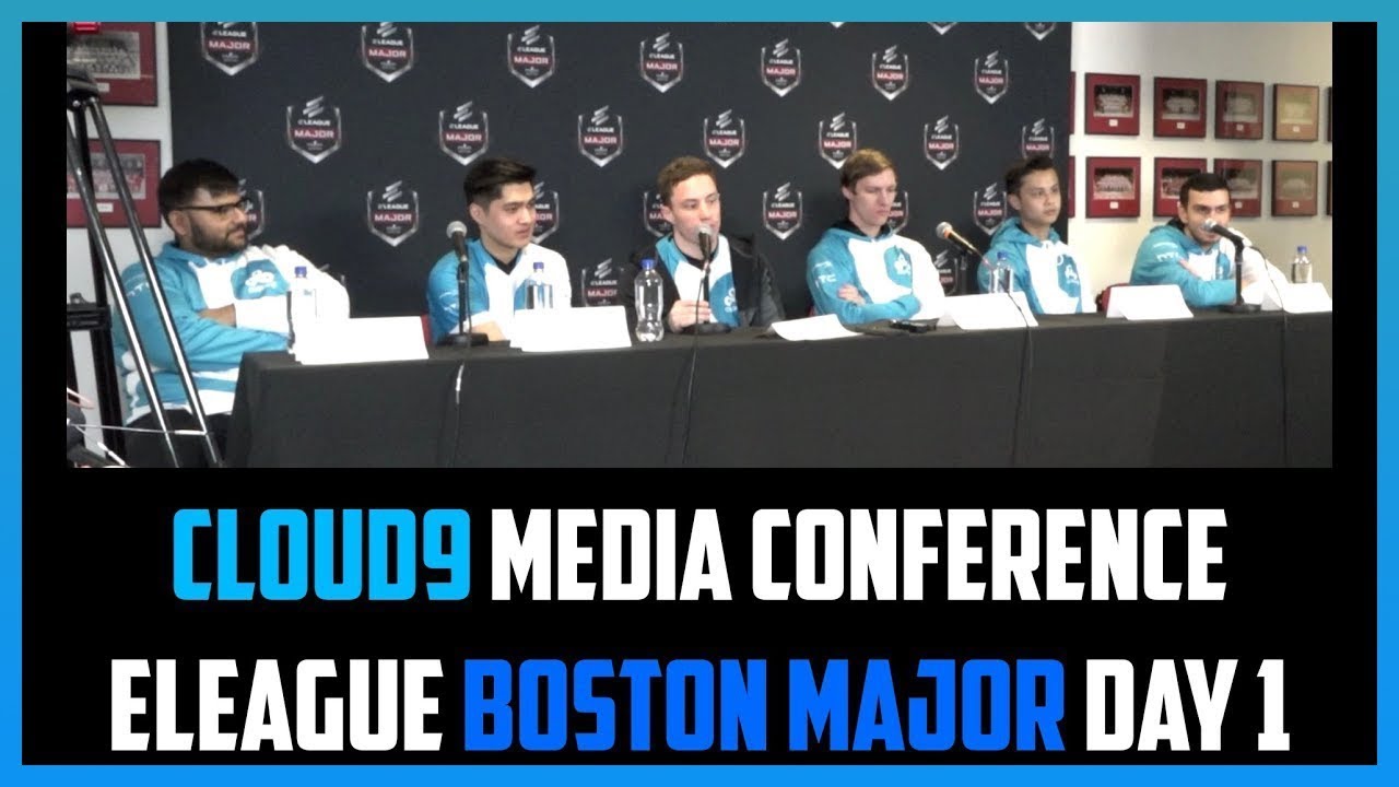 Press Conference: Cloud9 ELEAGUE Boston Major 2018 Playoffs Day 1