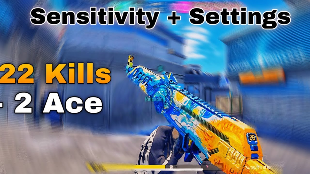 Matr1x Fire | 22 Kills + 2 Ace | Sensitivity + Settings |Ranked Match Gameplay