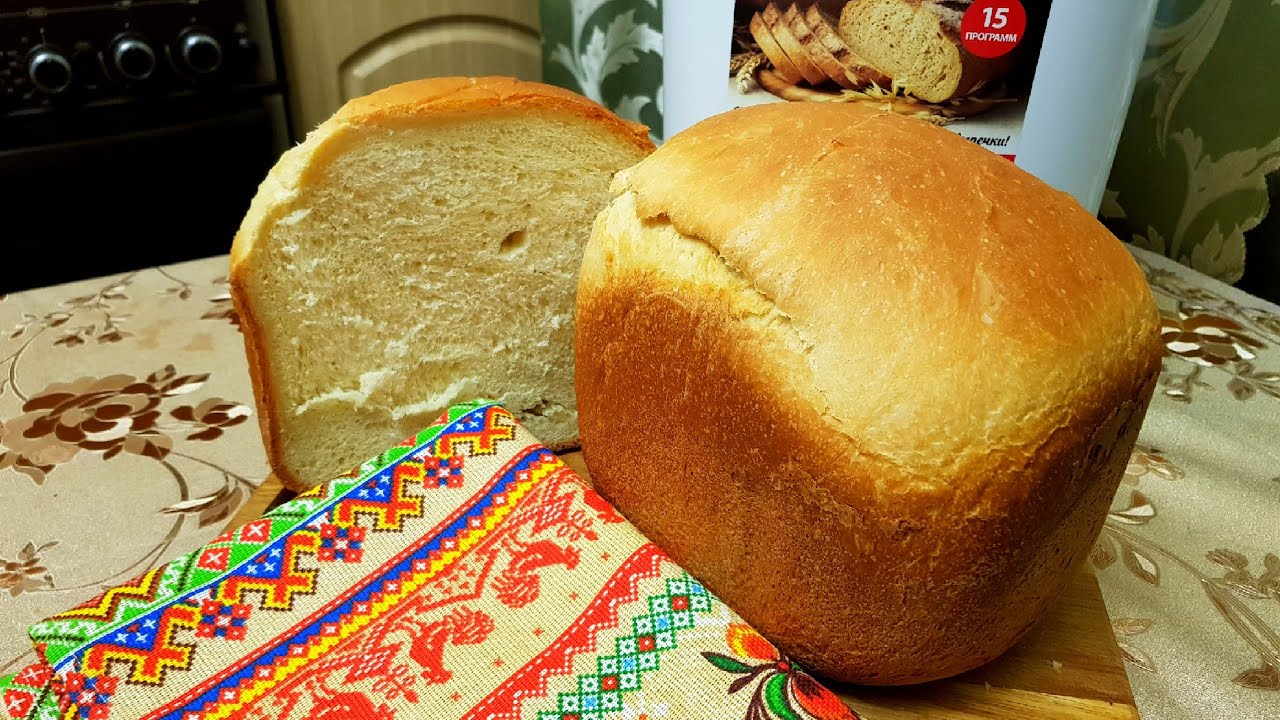 БЕЛЫЙ ХЛЕБ В ХЛЕБОПЕЧКЕ / Безумно ВКУСНЫЙ и Воздушный