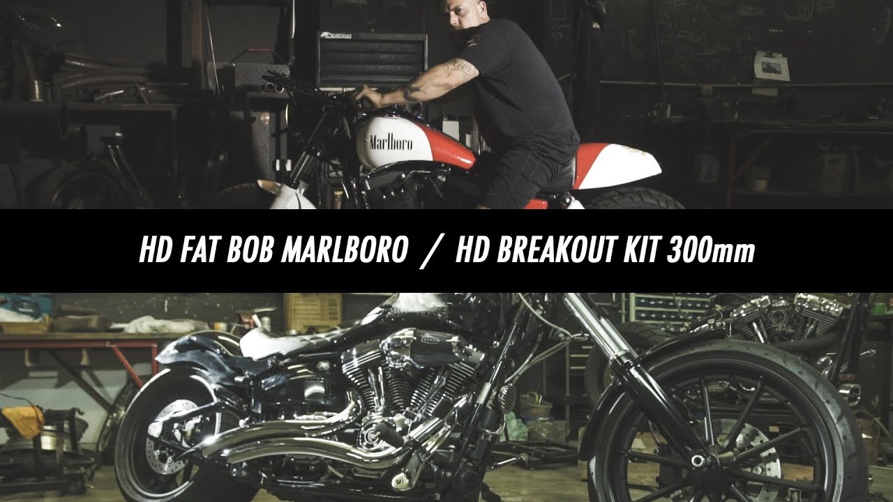 HD FAT BOB MARLBORO / HD BREAKOUT KIT 300mm