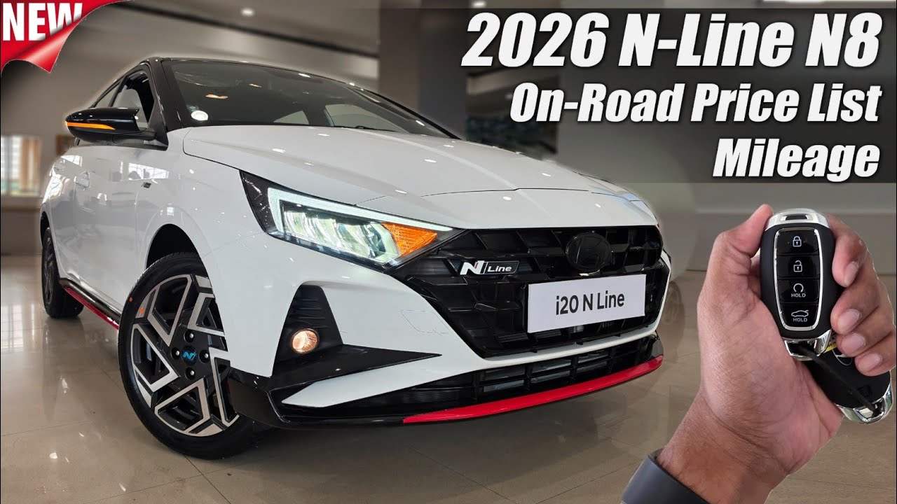2026 Hyundai i20 N-Line N8 with On Road Price List & Mileage