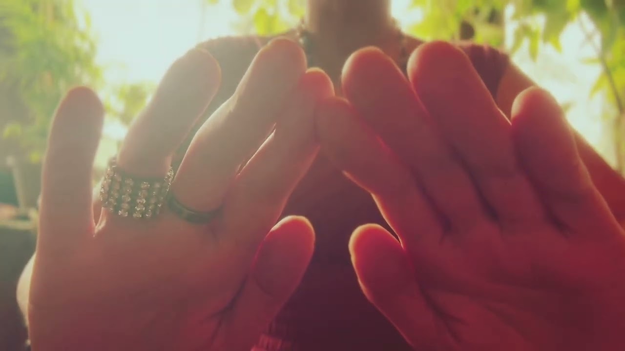 Heavy heart energy  Plucking and Deep clearing   restoring light to the heart field asmr reiki 
