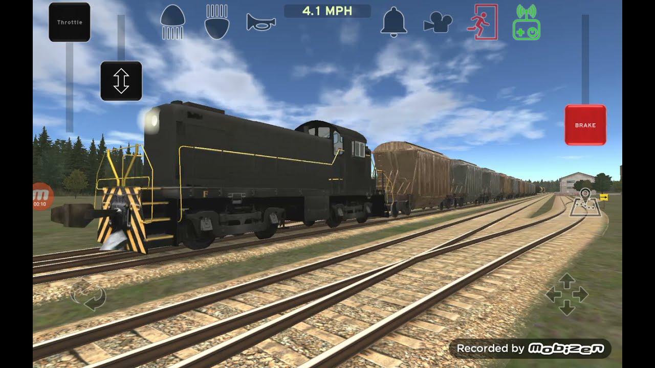 Train and rail yard simulator #31 - Manewry w Bluecliff.