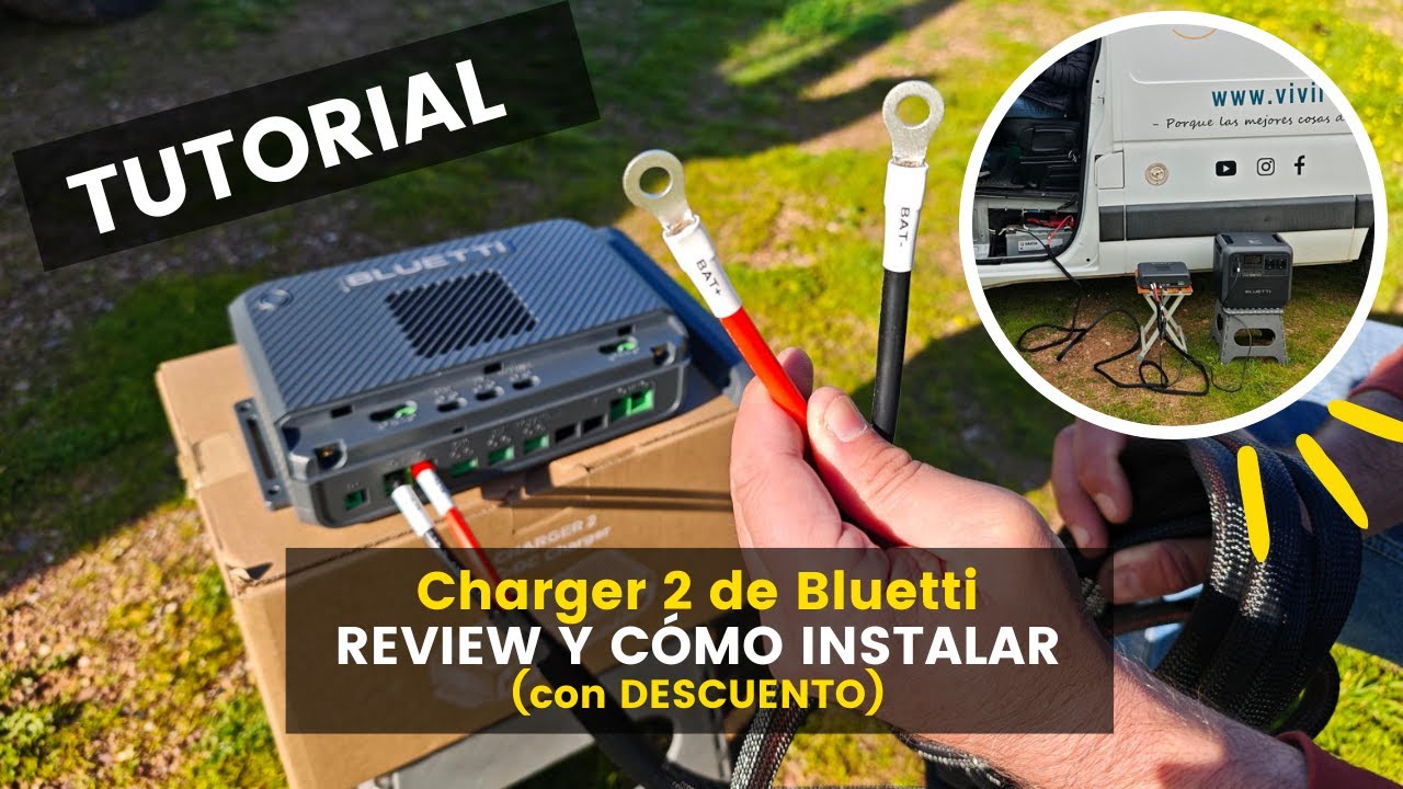 ¿Cómo instalar el Charger 2 de Bluetti? + Review