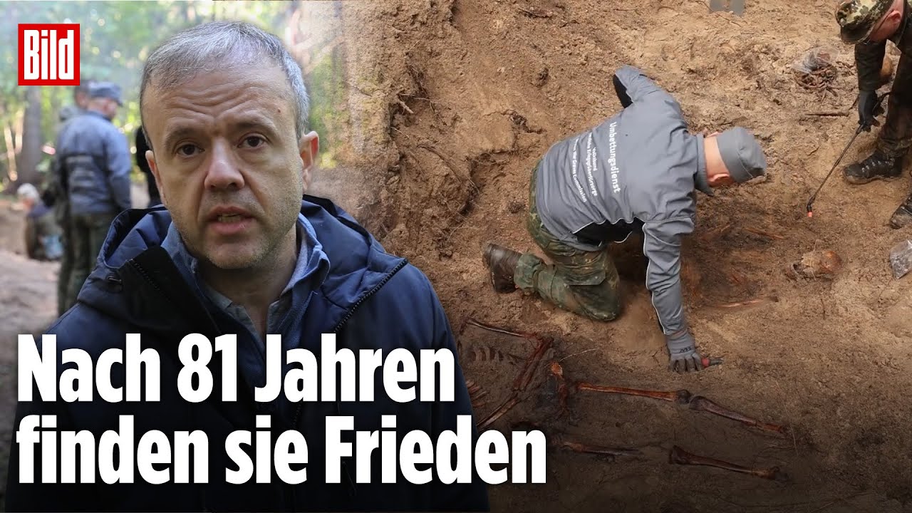 Schlacht von Narva: Deutsche Soldaten aus Zweitem Weltkrieg geborgen | BILD REPORTAGE aus Estland