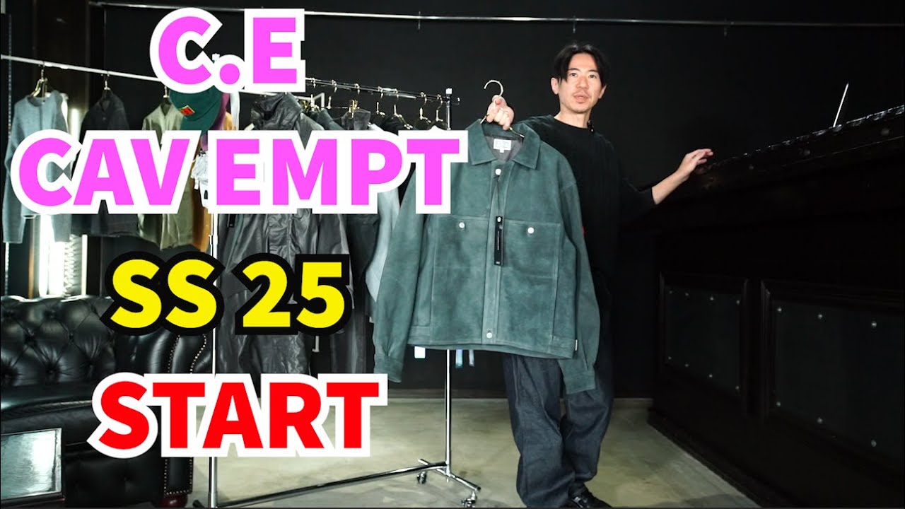 C.E - CAVEMPT SS25コレクションスタート！