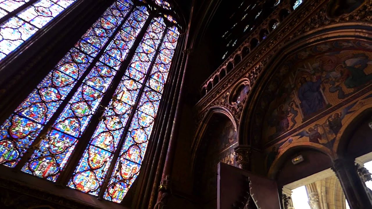 Sainte Chapelle interior - upper chamber
