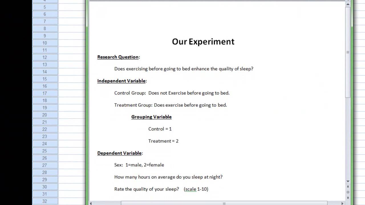 Introduction to Data Entry With SPSS