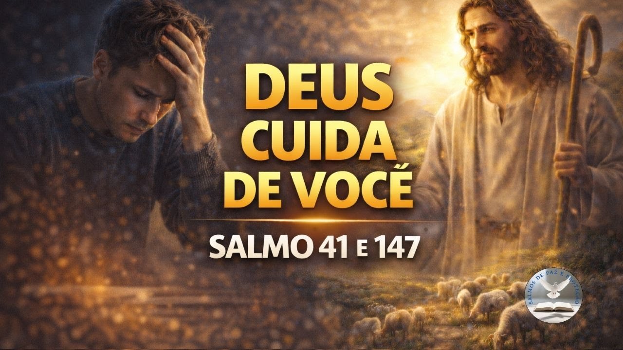 🌿✨Salmo 41 e Salmo 147  Cura, Sustento e Restauração para Corpo e Alma