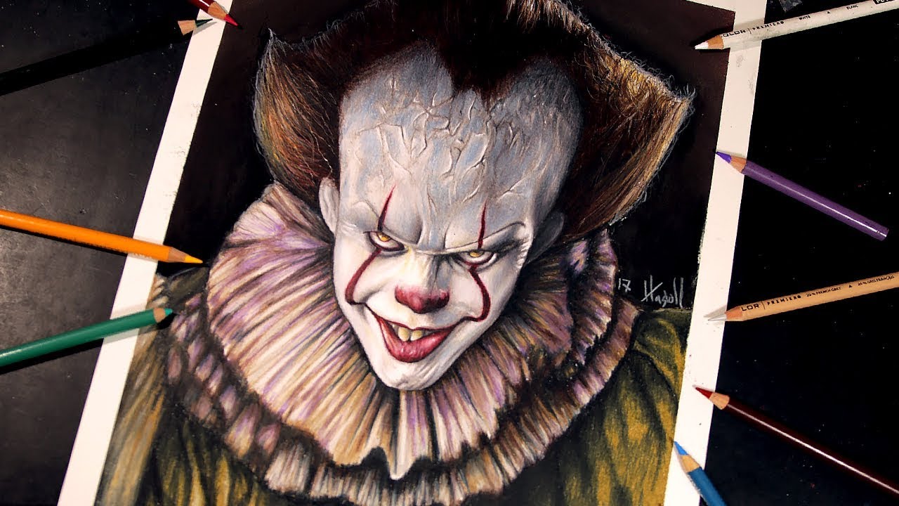 Como Dibujar a IT | Pennywise | Drawing IT Pennywise