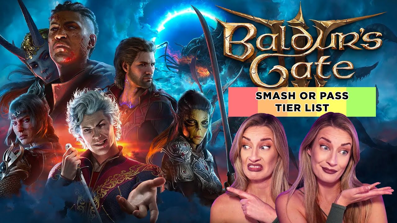 The ULTIMATE Baldur's Gate 3 Character Smash or Pass Tierlist | Baldurs Gate 3 | basicwitgirl