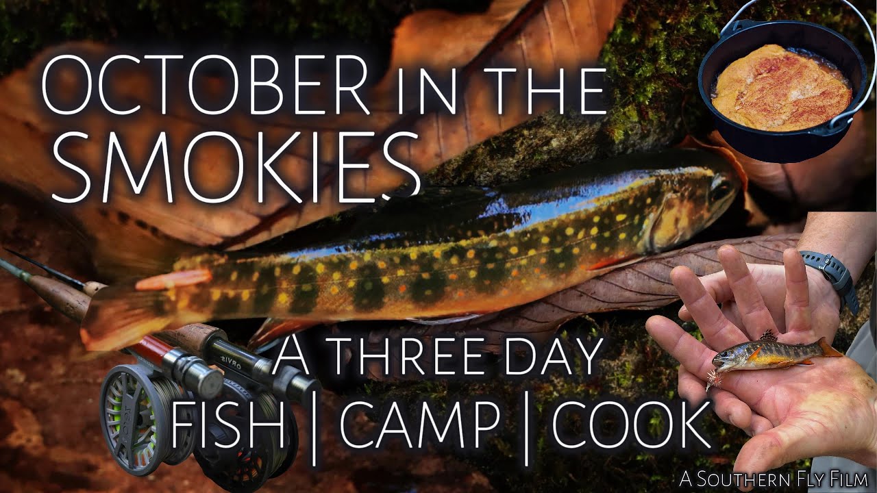 October: 3 day Fish, Camp, Cook in the Smokies!