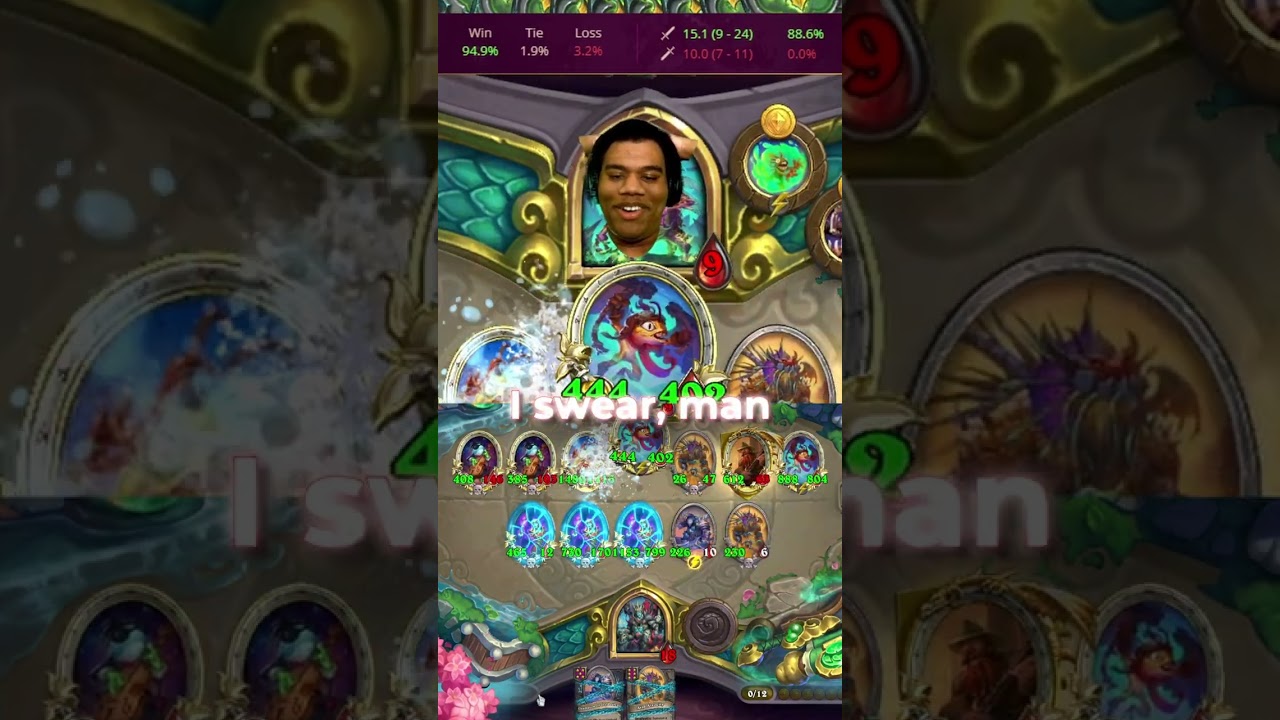 От мурлоков до элементалей и нежити #hearthstone #hearthstonebattlegrounds