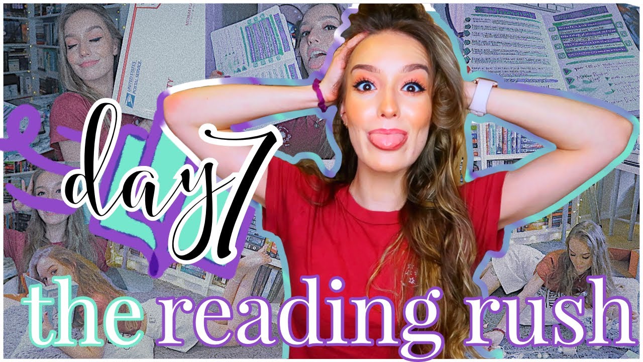 8 books in 7 days | I WON! vlog day 7