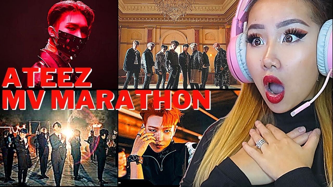 ATEEZ MV MARATHON 🔥 HALA HALA 🙏 ANSWER 🍭WONDERLAND 💙 DEJAVU | REACTION/REVIEW