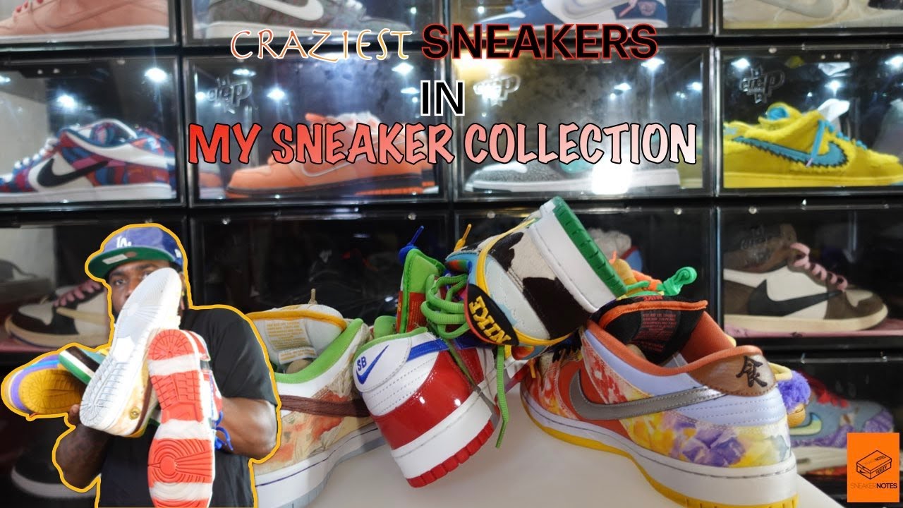 THE CRAZIEST SNEAKERS IN MY SNEAKER COLLECTION 