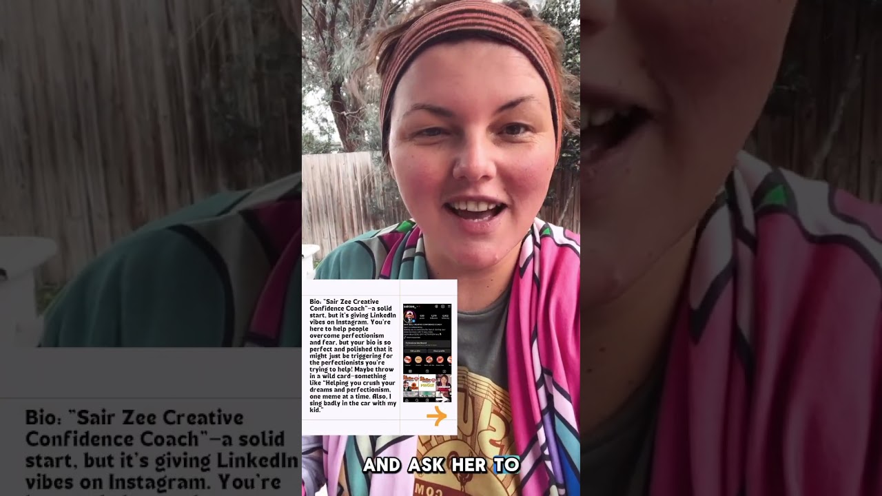 I asked Chat GPT to roast my Instagram! #roast #chatgpt #perfectionism #brutal #helpful #helpfultips