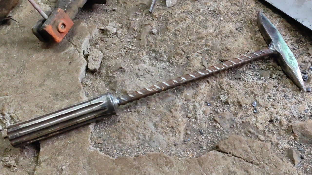 How To Make Chipper Welding Hammer || Cool Chipping Hammer Tool  Homemade
