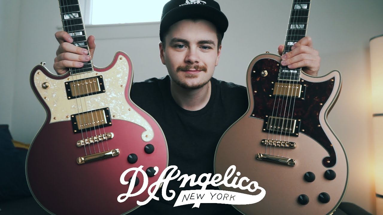 Две ПОТРЯСАЮЩИЕ гитары ограниченного тиража от D'Angelico || Deluxe Atlantic и Deluxe Brighton