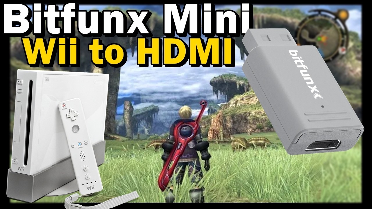 Bitfunx Mini adaptador wii HDMI/ Wii to HDMI