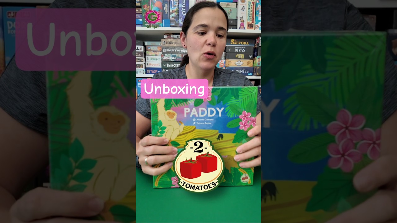 📦 Paddy 📦 Unboxing del juego de @2TomatoesGames