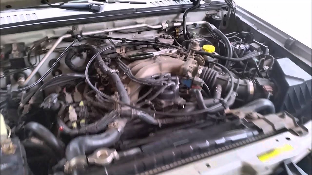 Como Cambiar bujías de Nissan xterra 2000 - 2004 / Removal of #6 spark plug  Xterra
