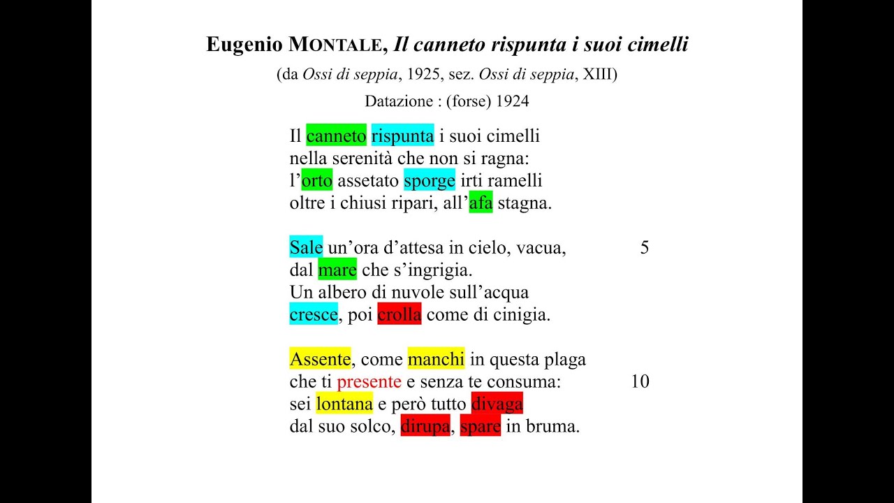 Eugenio Montale, 