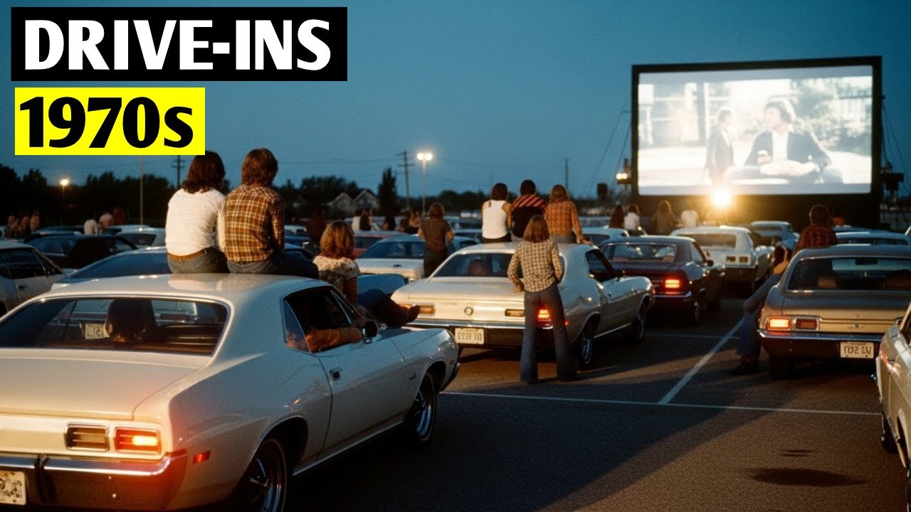 What Drive In Theaters Were Like in the 1960s